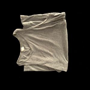 Grey Racerback Sun & Shadow Tank-top!